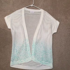 Olive + Oak Short Sleeved Cardigan